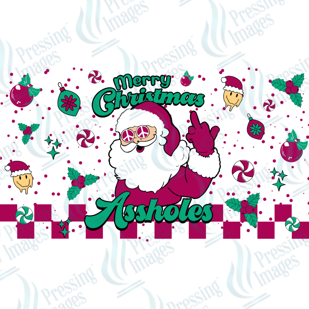 UVW 1470 Merry Christmas Assholes - Pressing Images