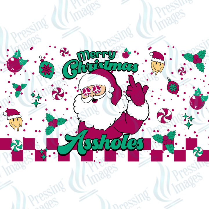 UVW 1470 Merry Christmas Assholes - Pressing Images