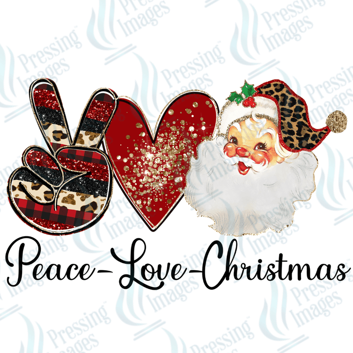 UVW 1471 Peace love Christmas - Pressing Images