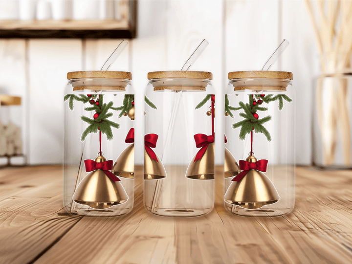 UVW 1473 Vintage Christmas bells - Pressing Images