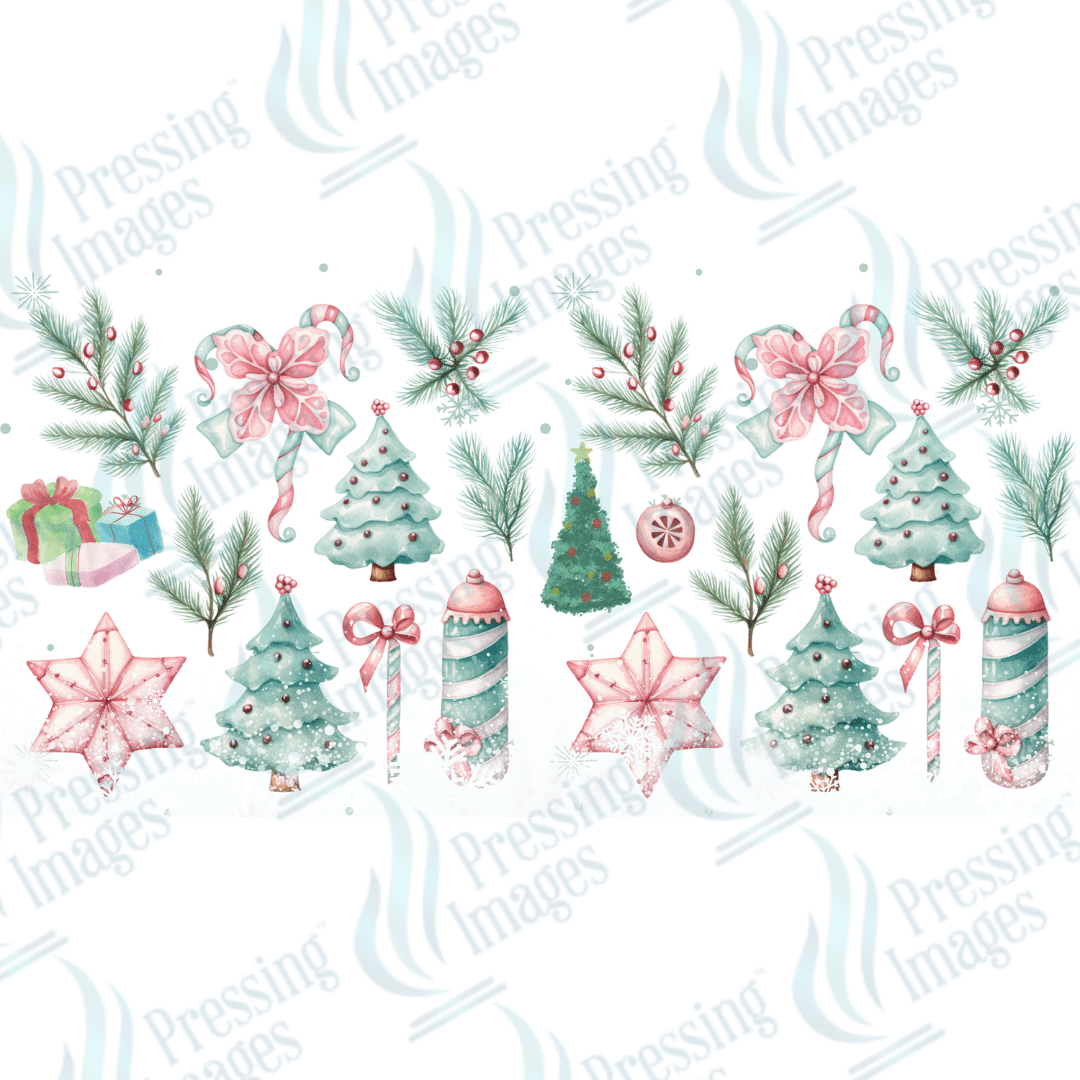 UVW 1476 Pastel Christmas - Pressing Images