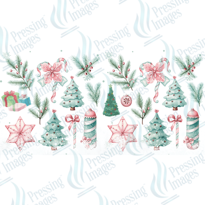 UVW 1476 Pastel Christmas - Pressing Images