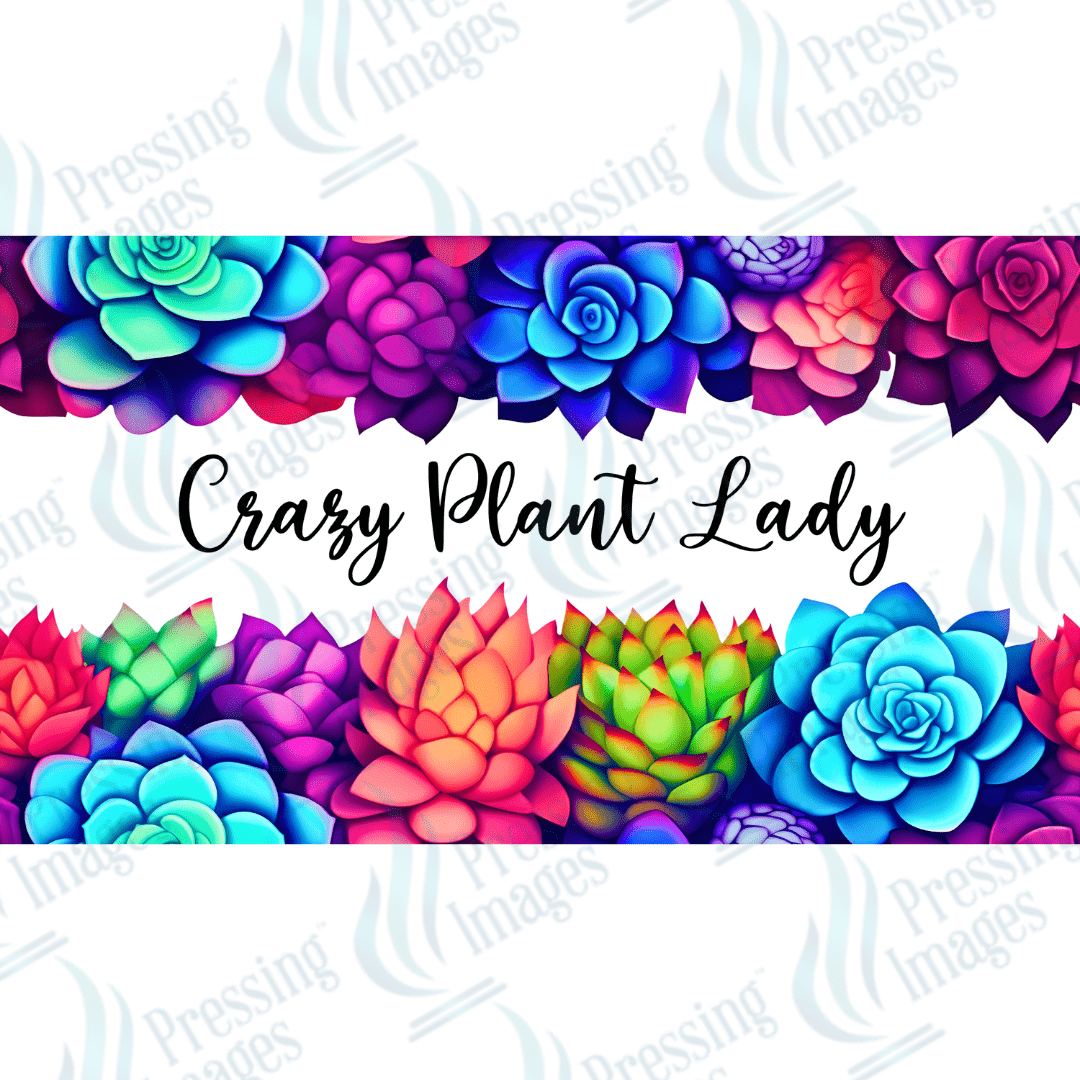 UVW 1485 Crazy plant lady - Pressing Images