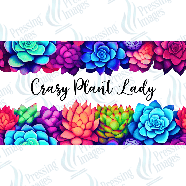 UVW 1485 Crazy plant lady - Pressing Images