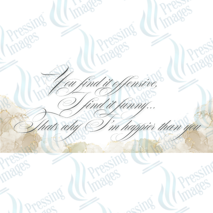 UVW 1489 You find it offensive - Pressing Images