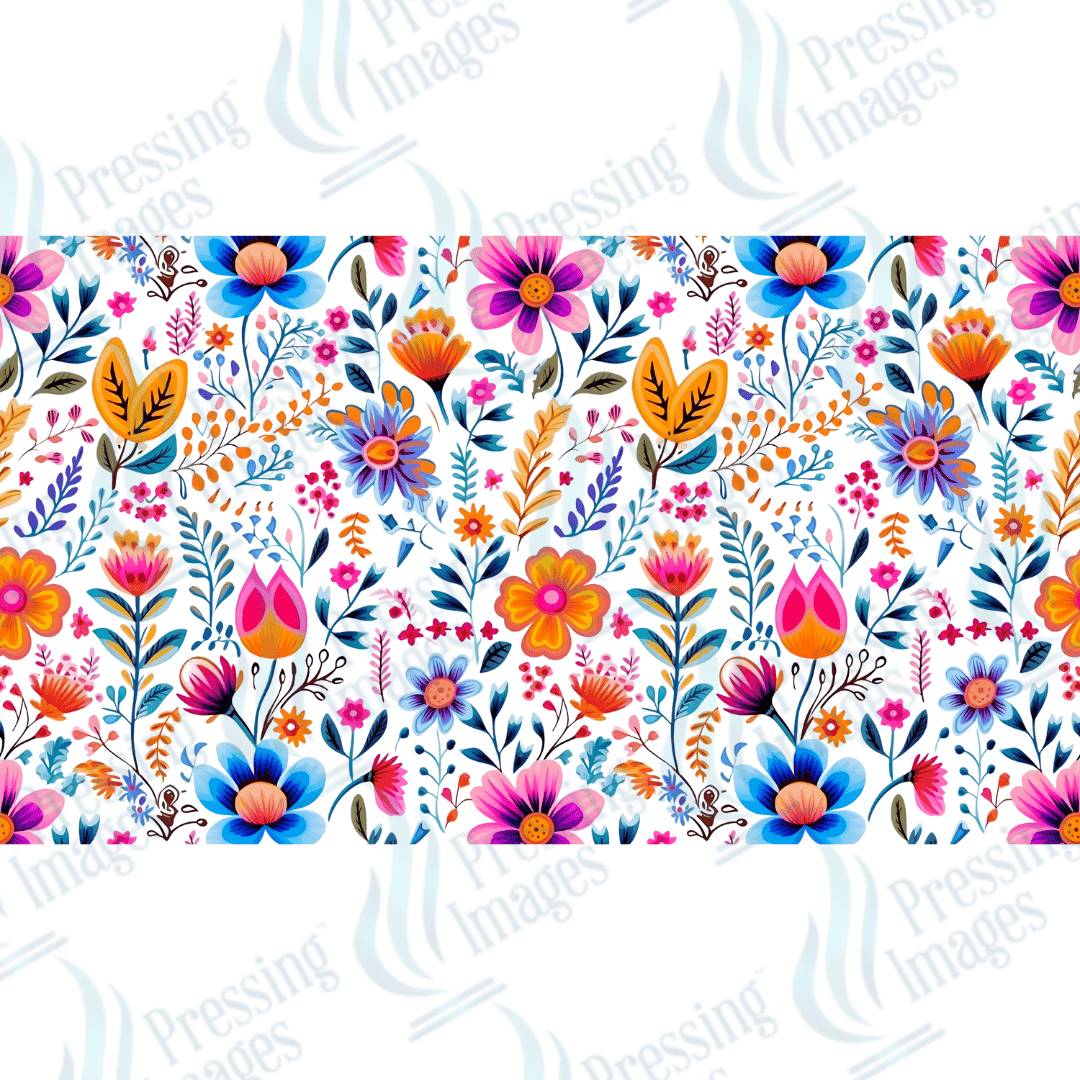 UVW 1498 Wildflowers - Pressing Images