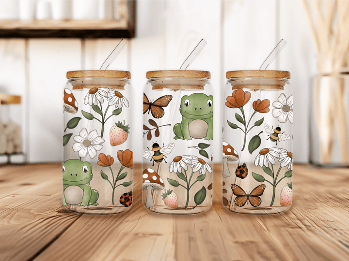 UVW 1499 Retro frogs - Pressing Images