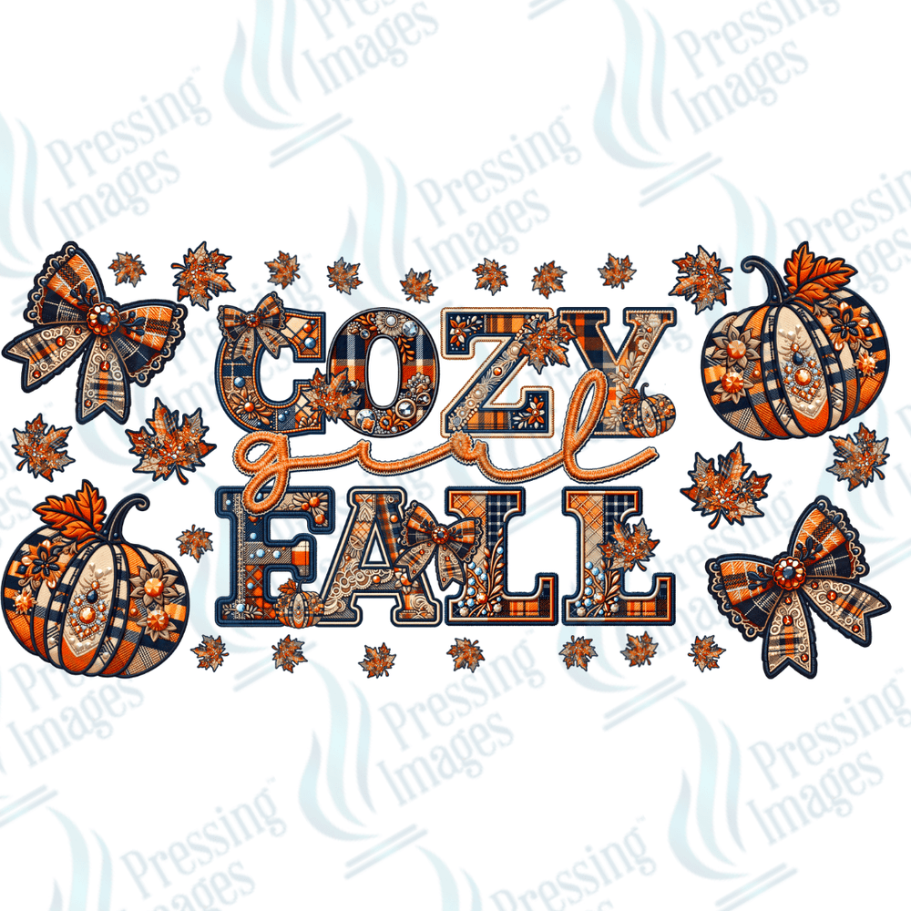 UVW 1510 Cozy girl fall - Pressing Images