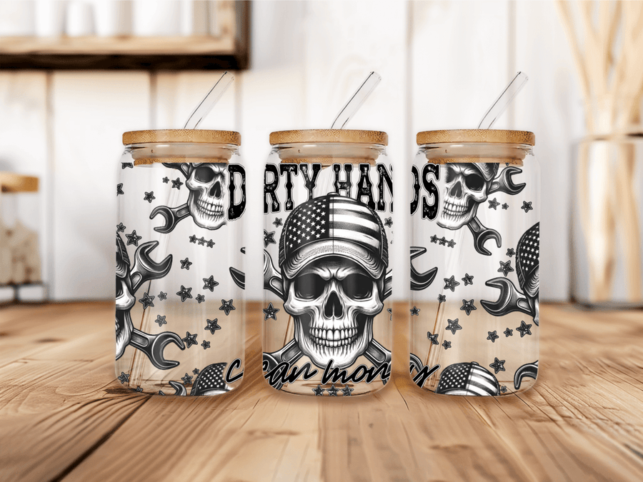 UVW 1512 Working skull - Pressing Images