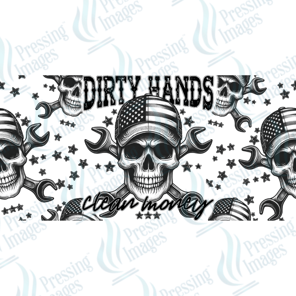 UVW 1512 Working skull - Pressing Images