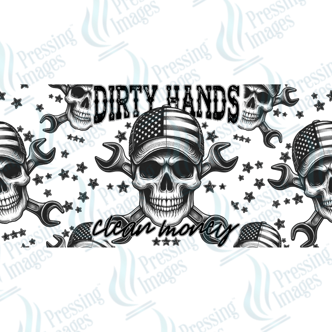 UVW 1512 Working skull - Pressing Images