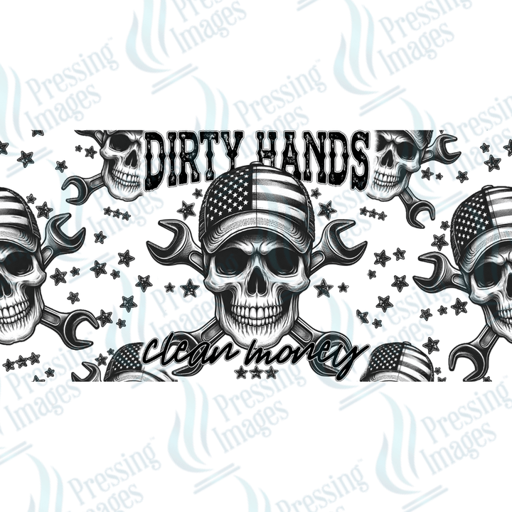 UVW 1512 Working skull - Pressing Images