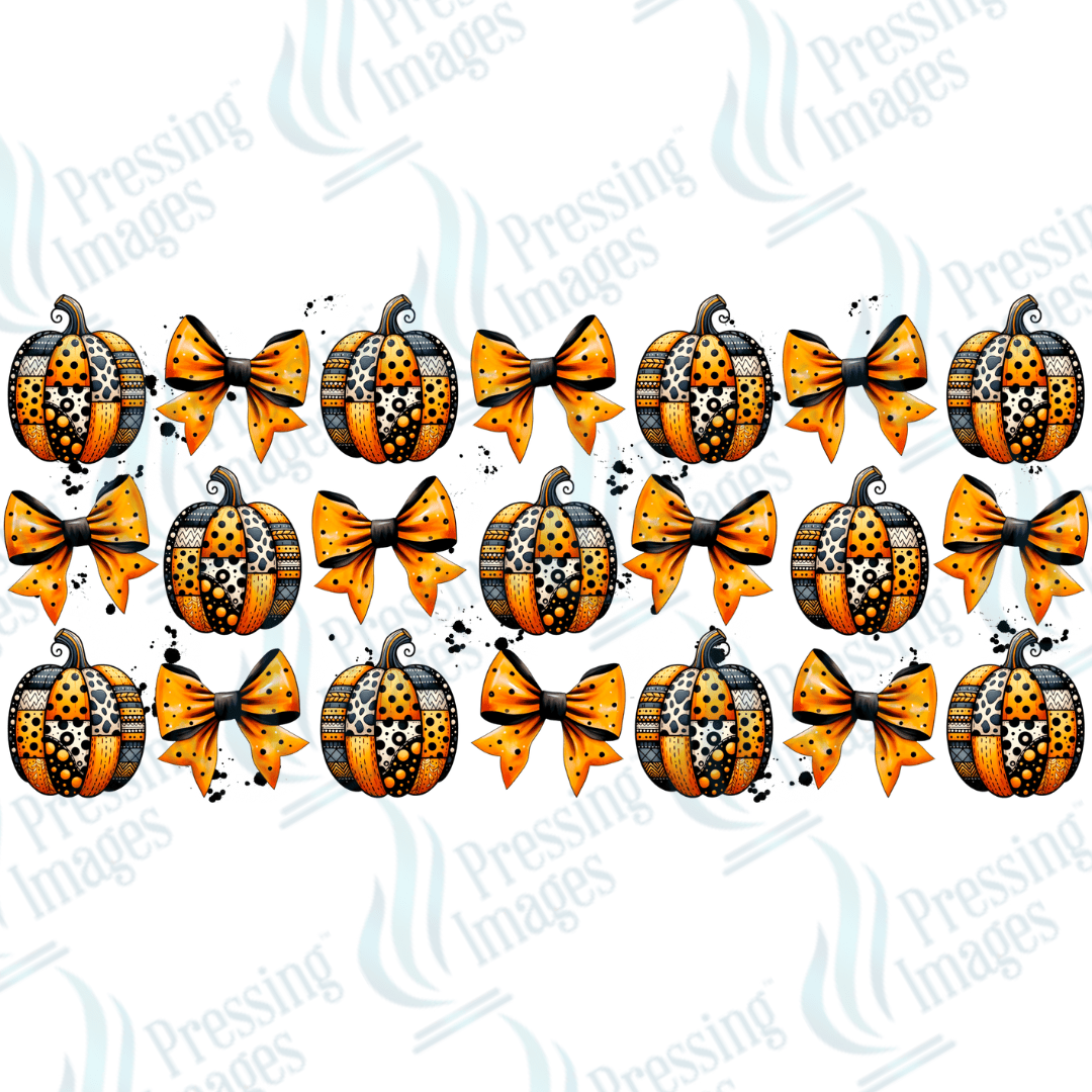 UVW 1517 Pumpkin bow - Pressing Images