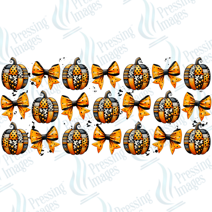 UVW 1517 Pumpkin bow - Pressing Images