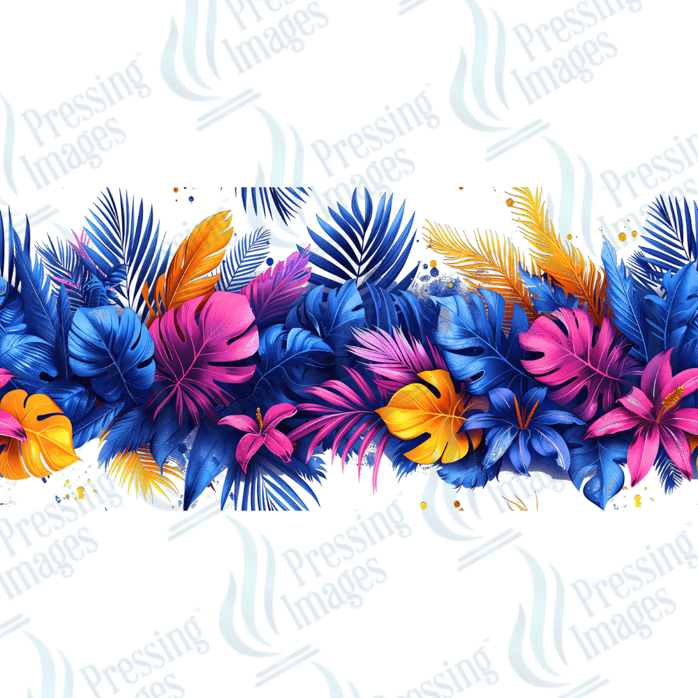 UVW 1540 Candy monstera - Pressing Images