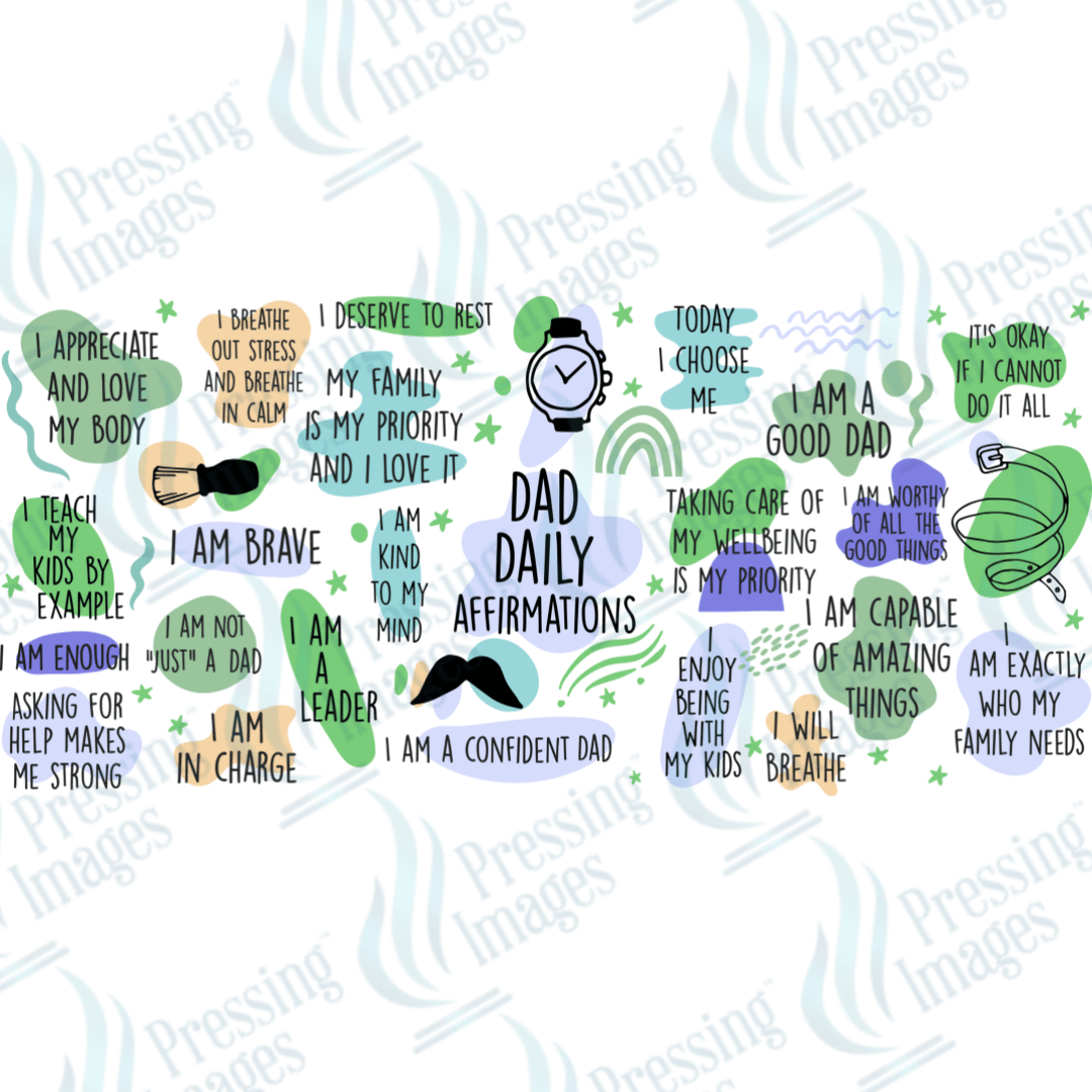 UVW 1545 Daily affirmations dad - Pressing Images