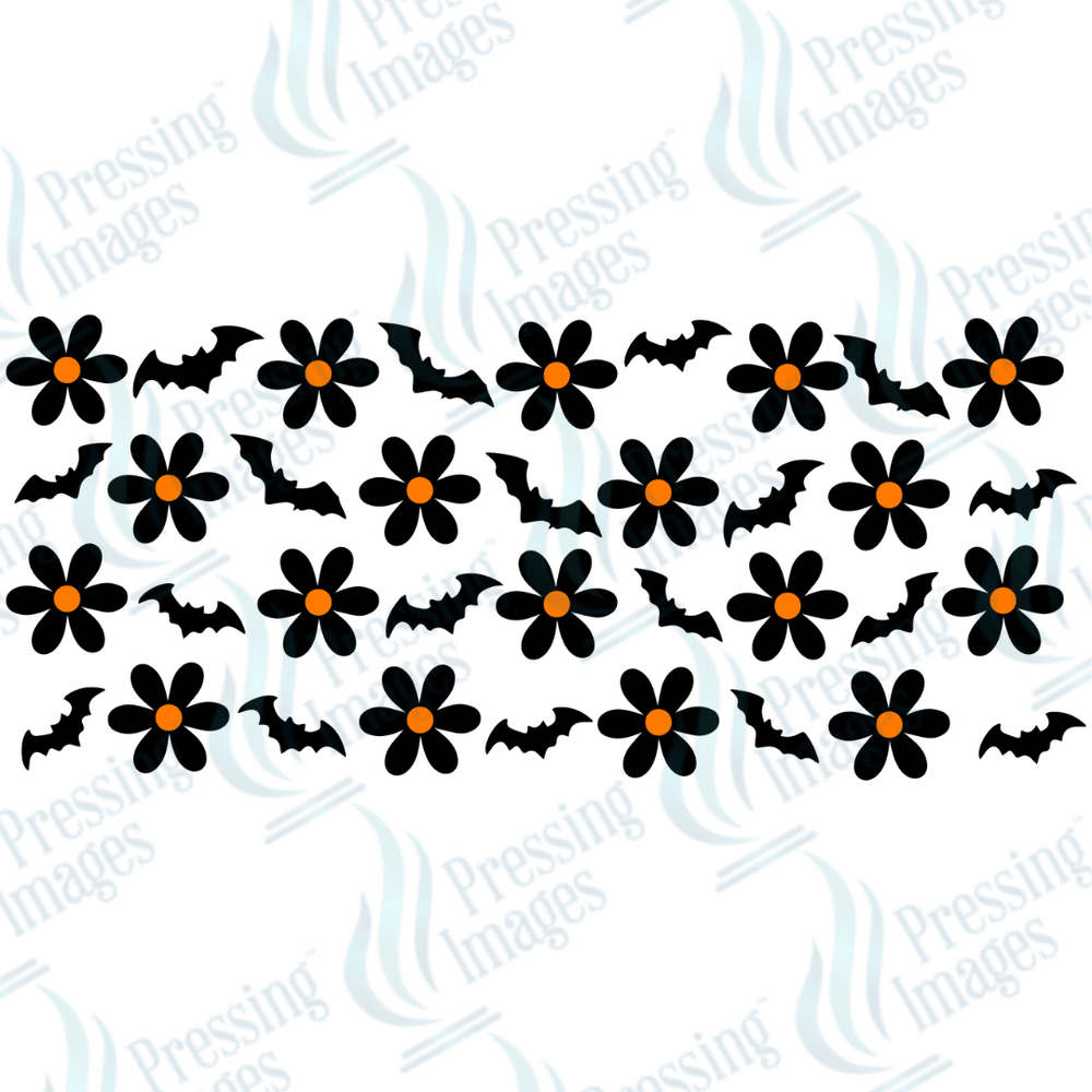 UVW 1556 Halloween bat - Pressing Images