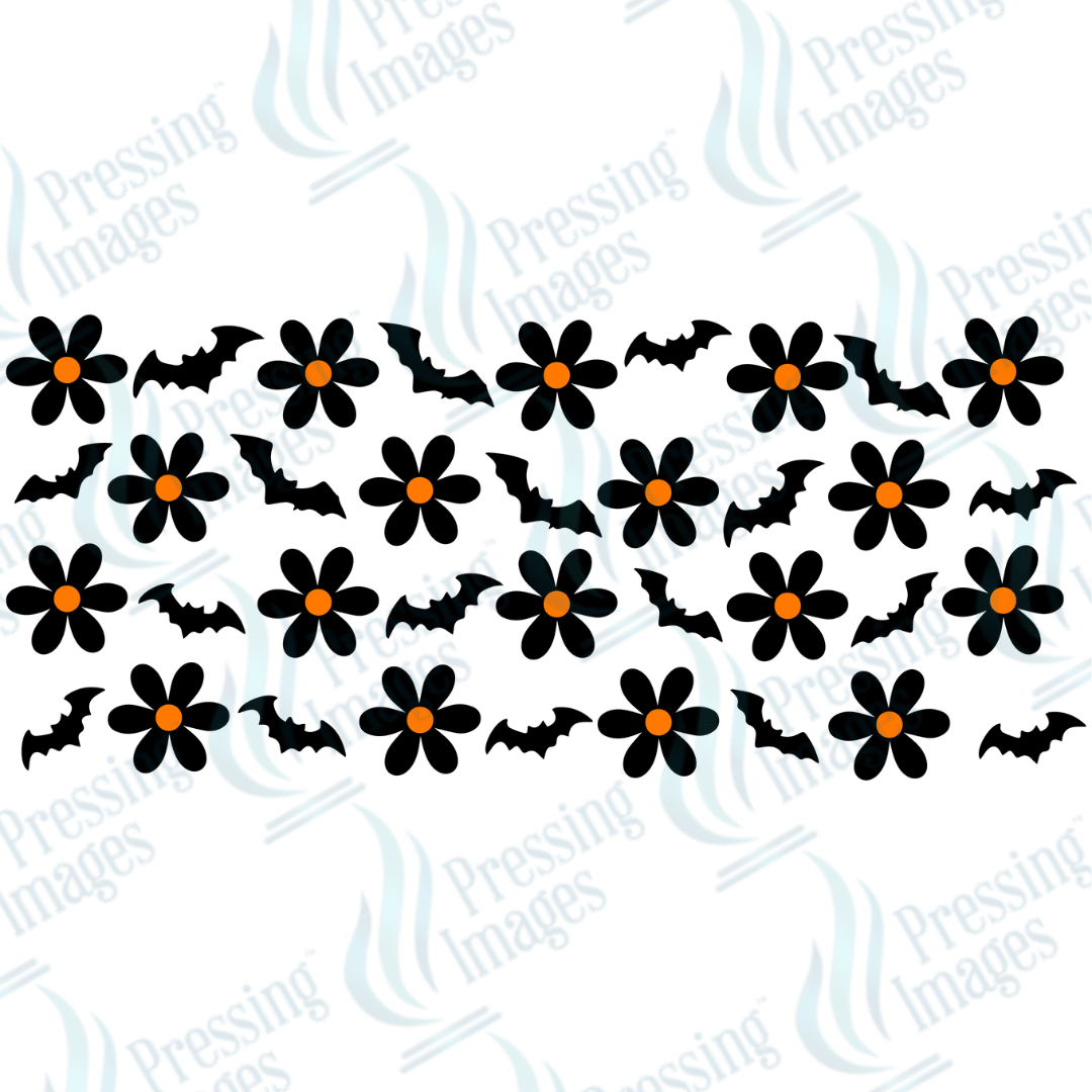 UVW 1556 Halloween bat - Pressing Images