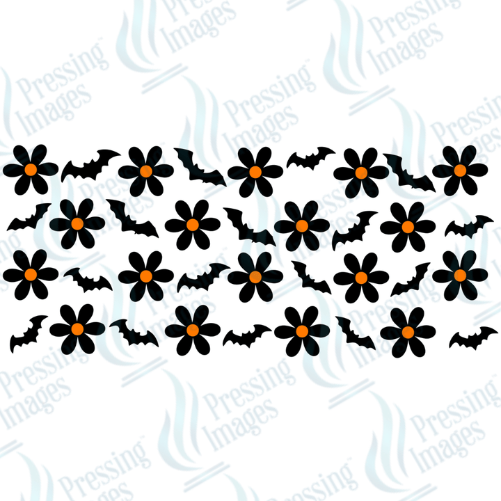 UVW 1556 Halloween bat - Pressing Images