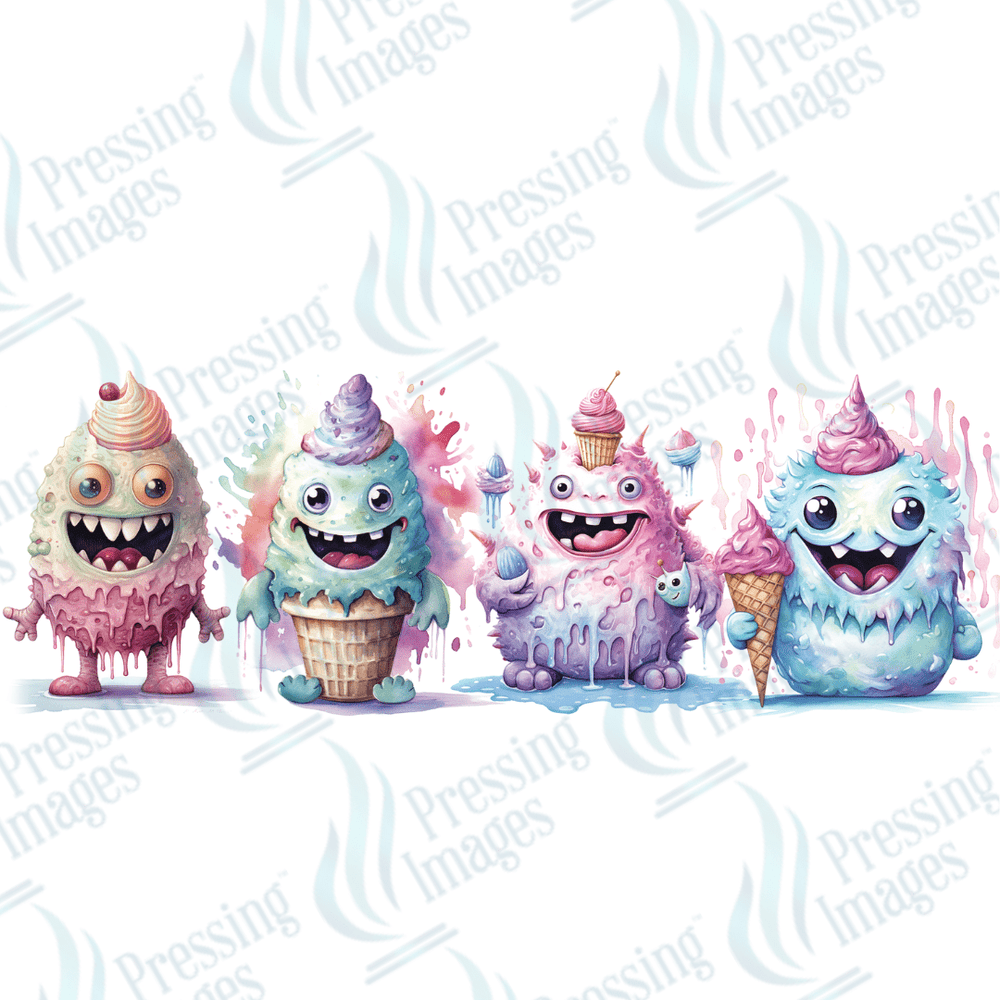 UVW 1564 Ice cream monsters - Pressing Images