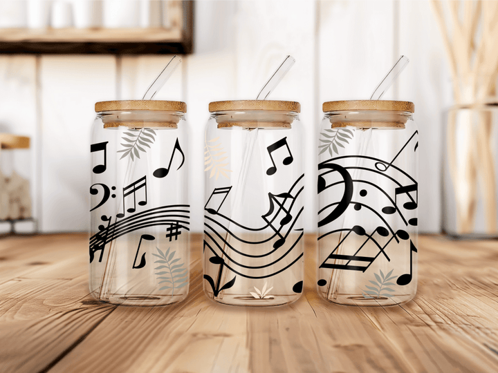 UVW 1571 Music notes - Pressing Images