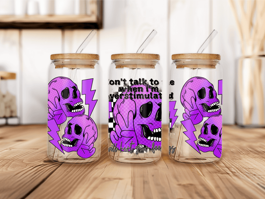 UVW 1607 Don't talk to me when I'm overstimulated - Pressing Images