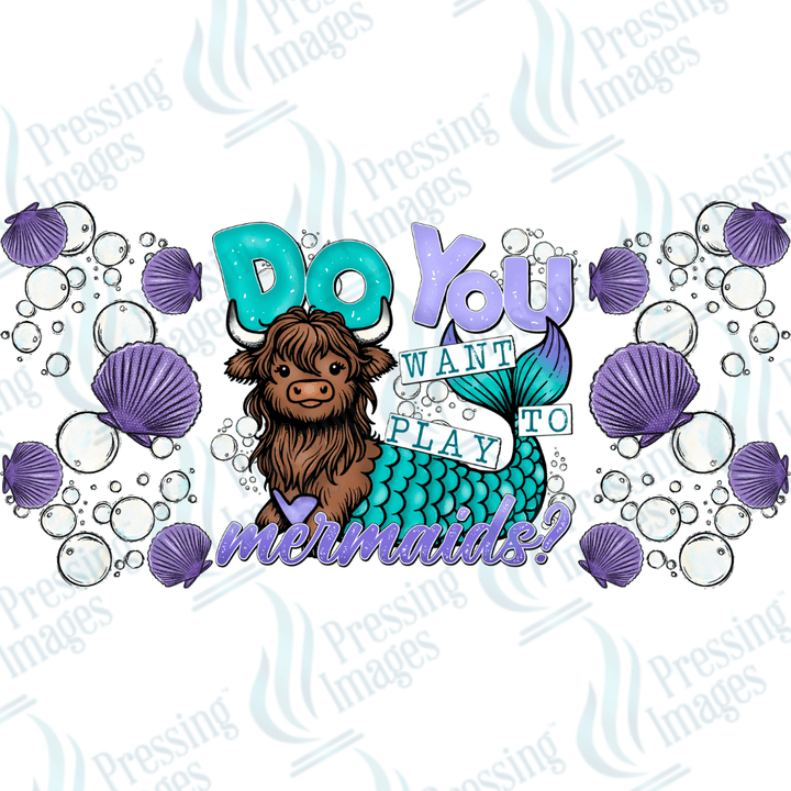 UVW 1622 Do you want to play mermaid - Pressing Images