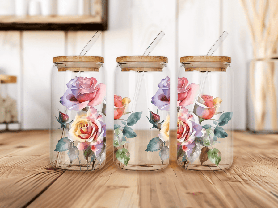 UVW 1624 Coloured roses - Pressing Images