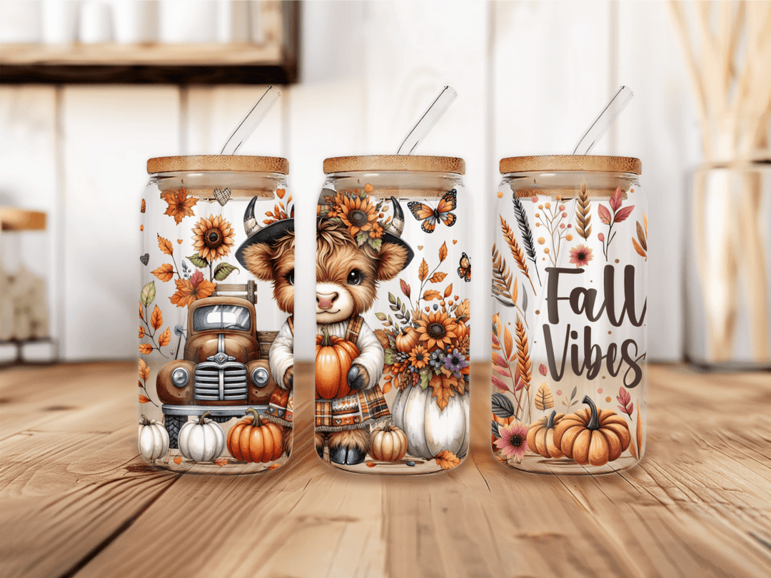 UVW 1649 Highland cow fall - Pressing Images