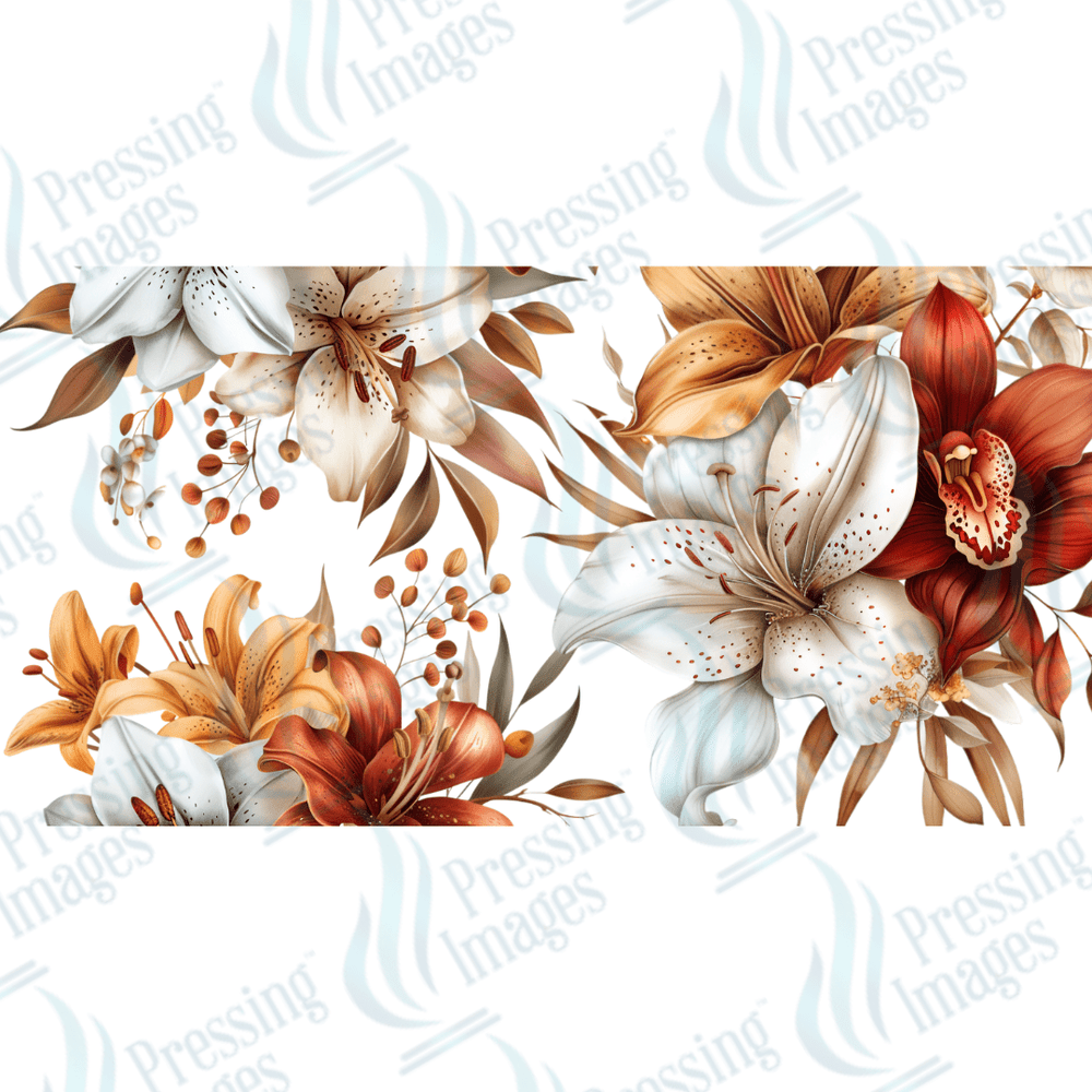 UVW 1660 Autumn floral - Pressing Images