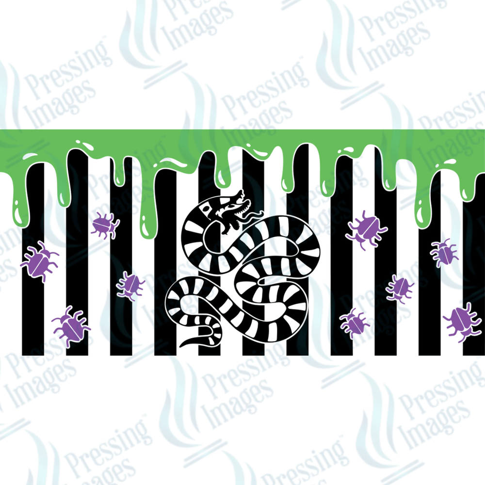 UVW 1670 Halloween snake - Pressing Images