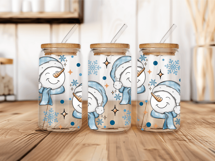 UVW 1707 Blue snowman - Pressing Images