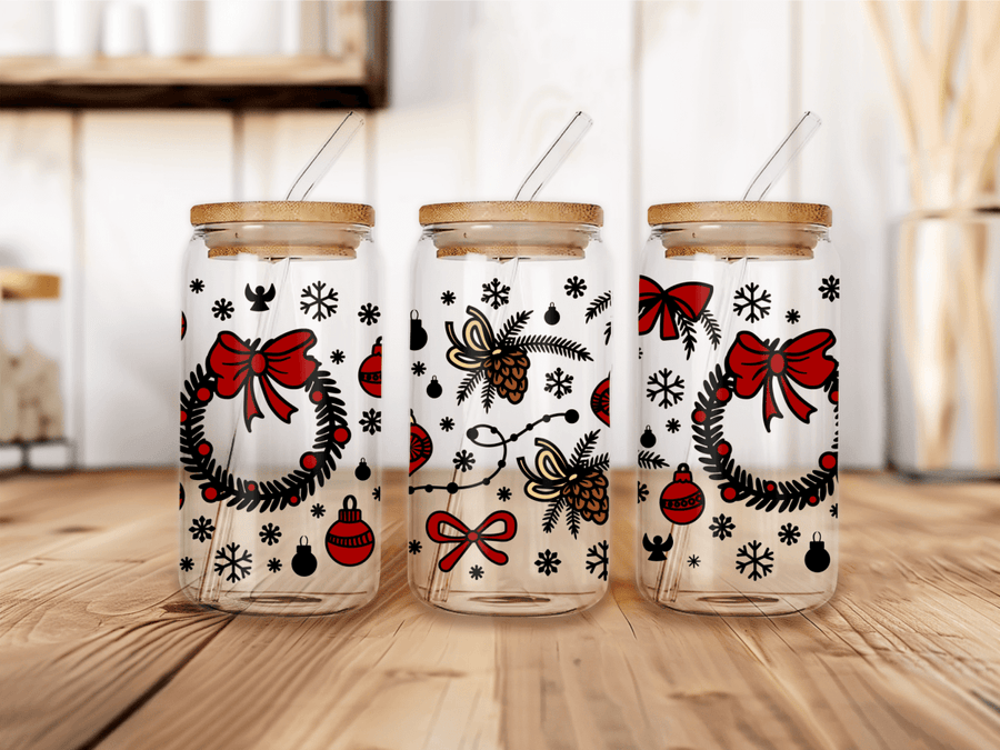 UVW 1708 Christmas wreath - Pressing Images