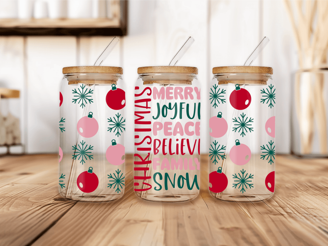 UVW 1713 Christmas words - Pressing Images