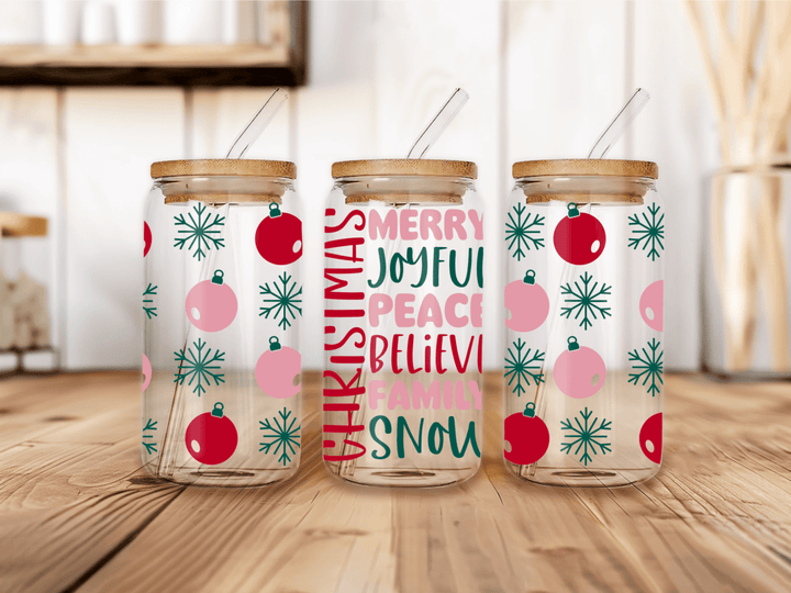 UVW 1713 Christmas words - Pressing Images