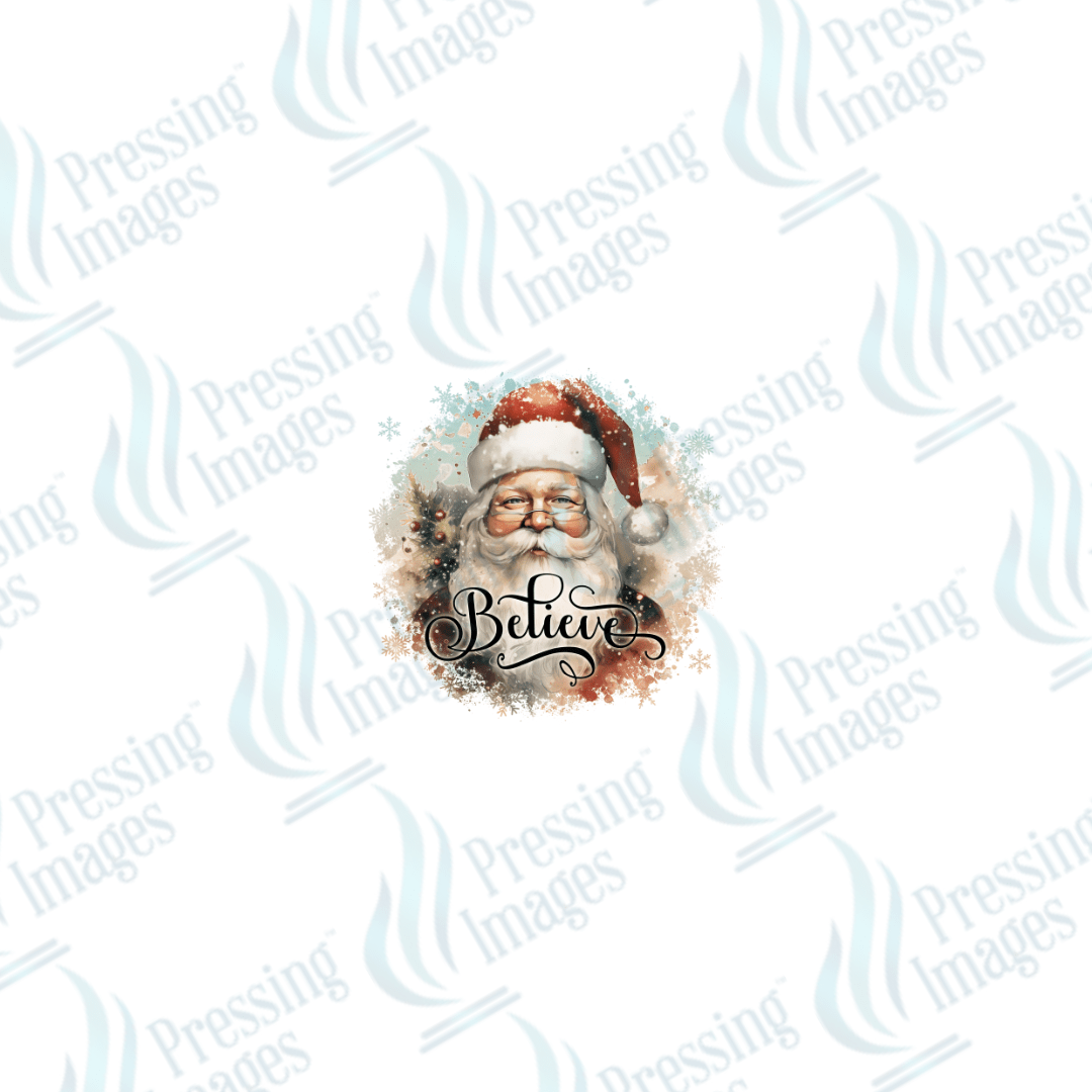 UVW 1714 Believe Santa - Pressing Images