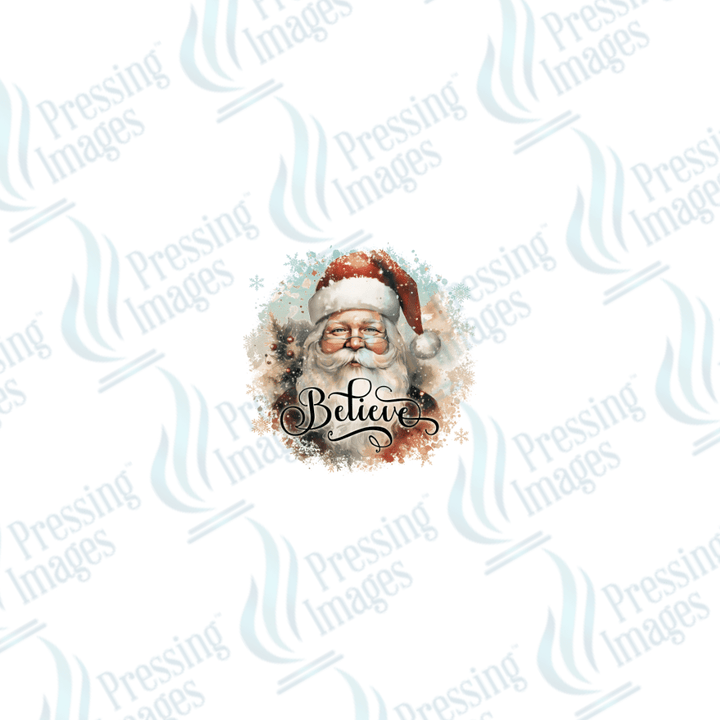 UVW 1714 Believe Santa - Pressing Images