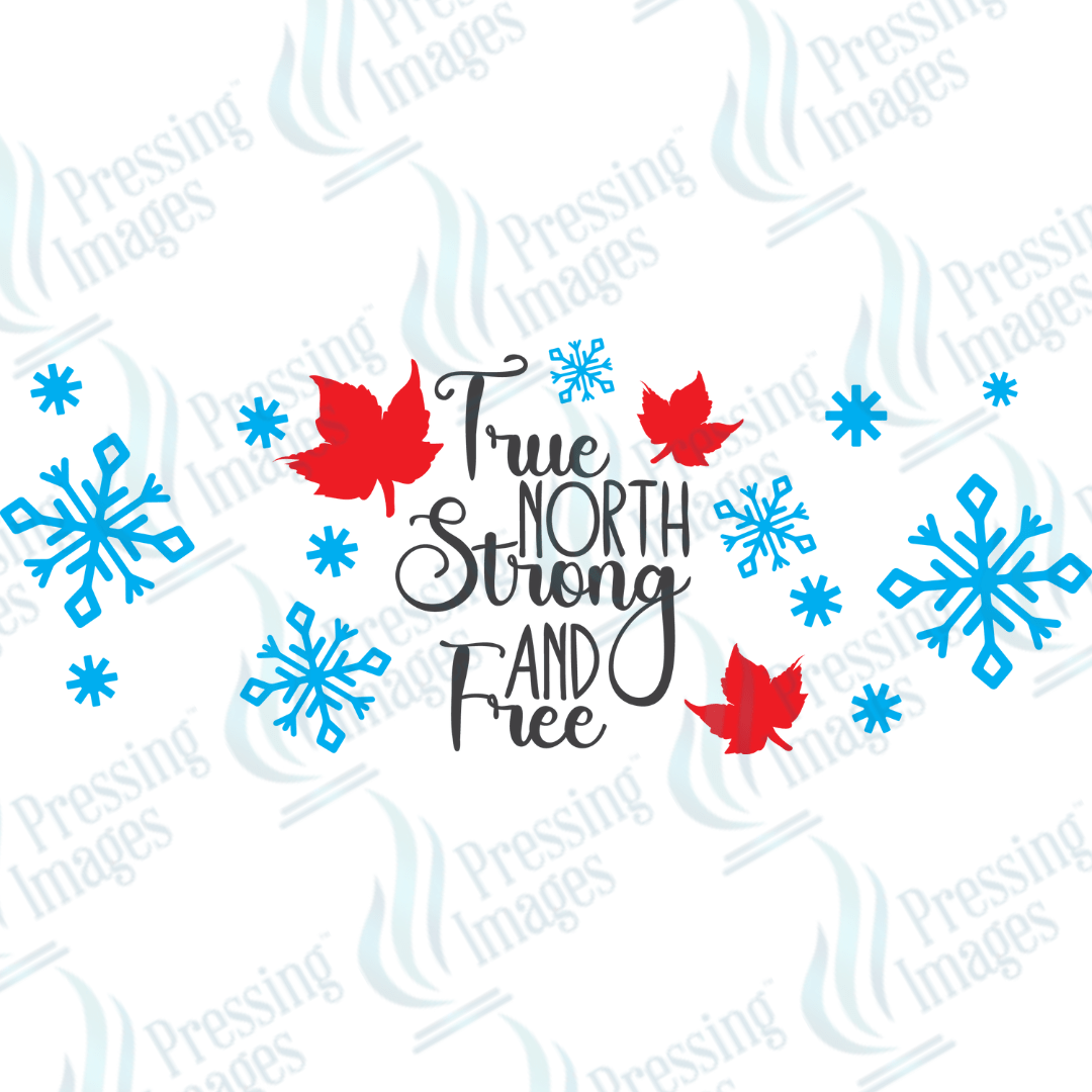 UVW 2173 True North Strong and Free - Pressing Images