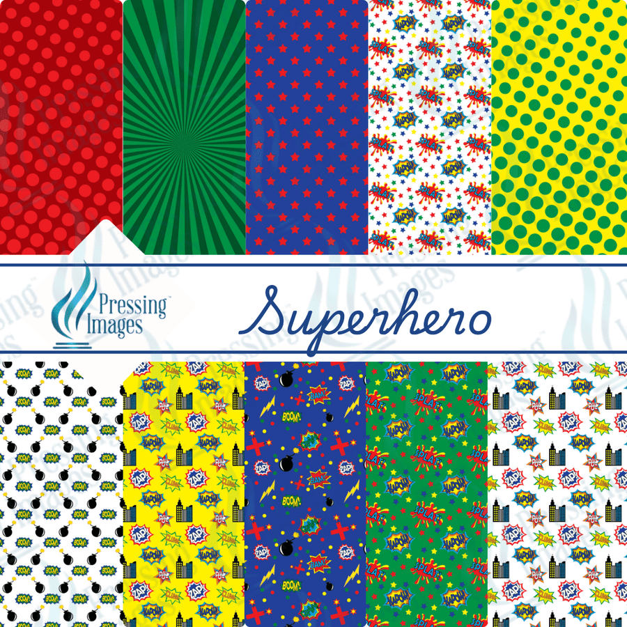 VP 1004 Superhero's - Pressing Images