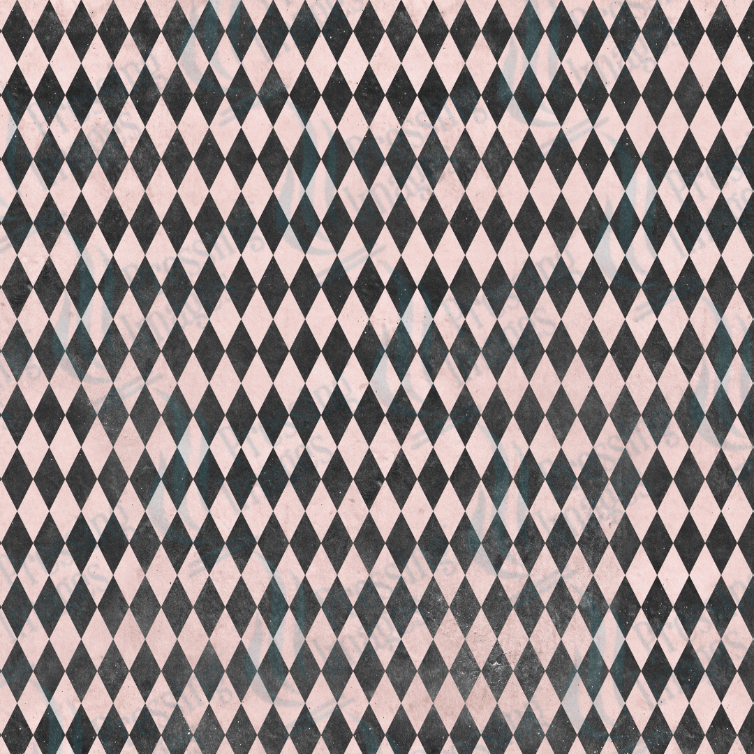 VP 1005 Pink Skulls - Pressing Images