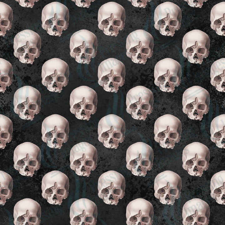 VP 1005 Pink Skulls - Pressing Images