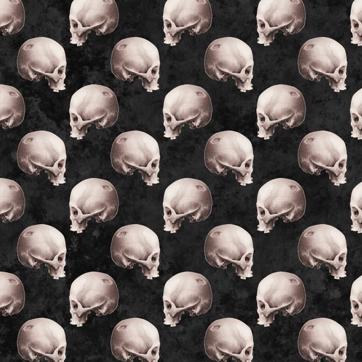 VP 1005 Pink Skulls - Pressing Images