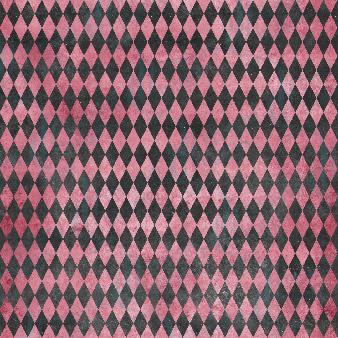 VP 1005 Pink Skulls - Pressing Images