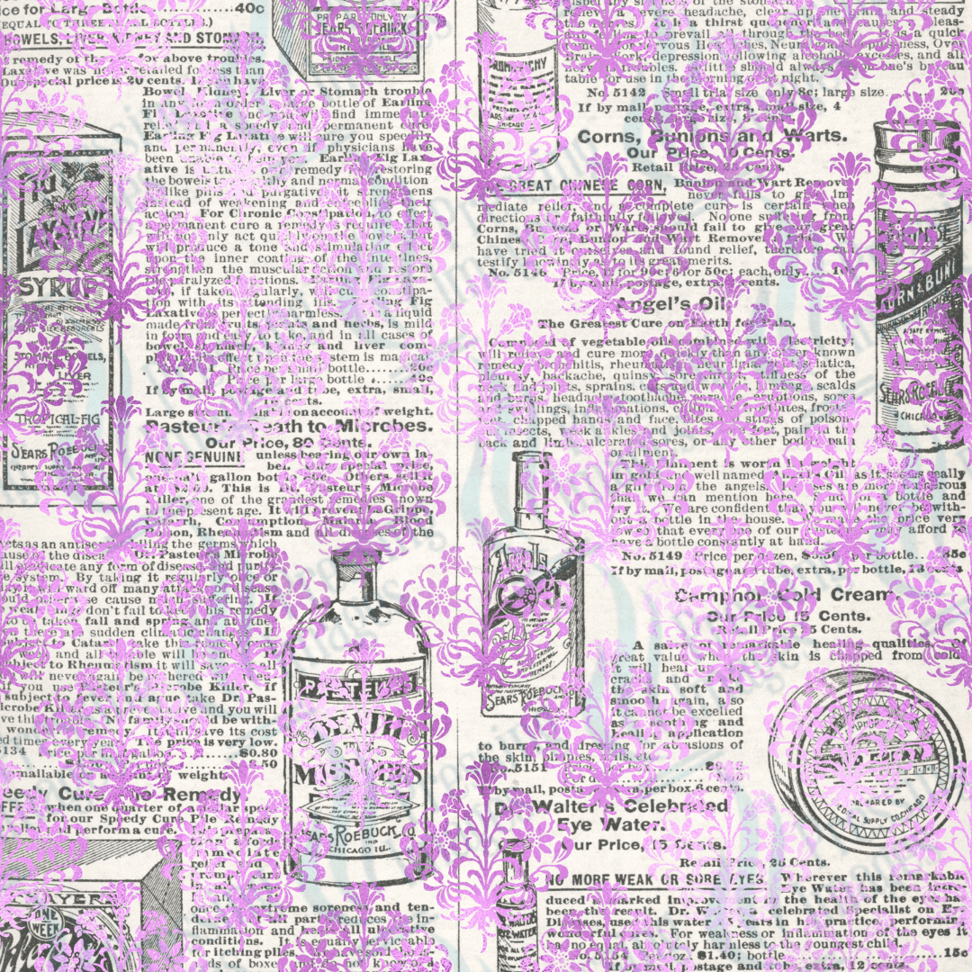 VP 1007 Lavender Ephemera - Pressing Images