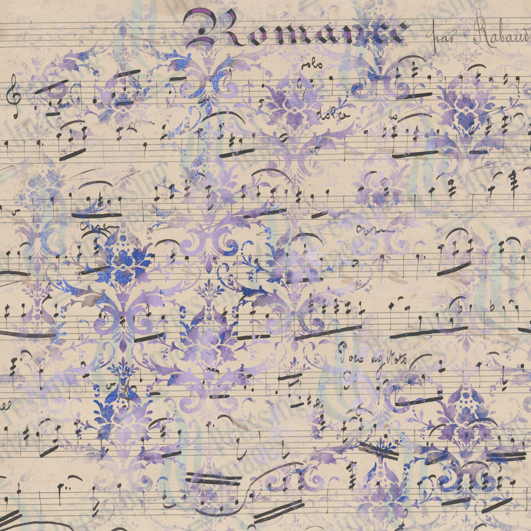 VP 1007 Lavender Ephemera - Pressing Images