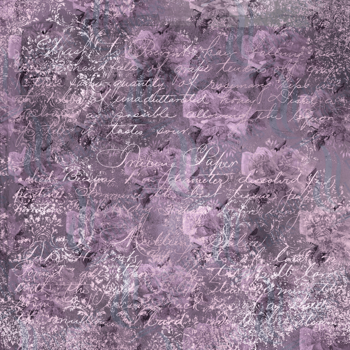VP 1007 Lavender Ephemera - Pressing Images