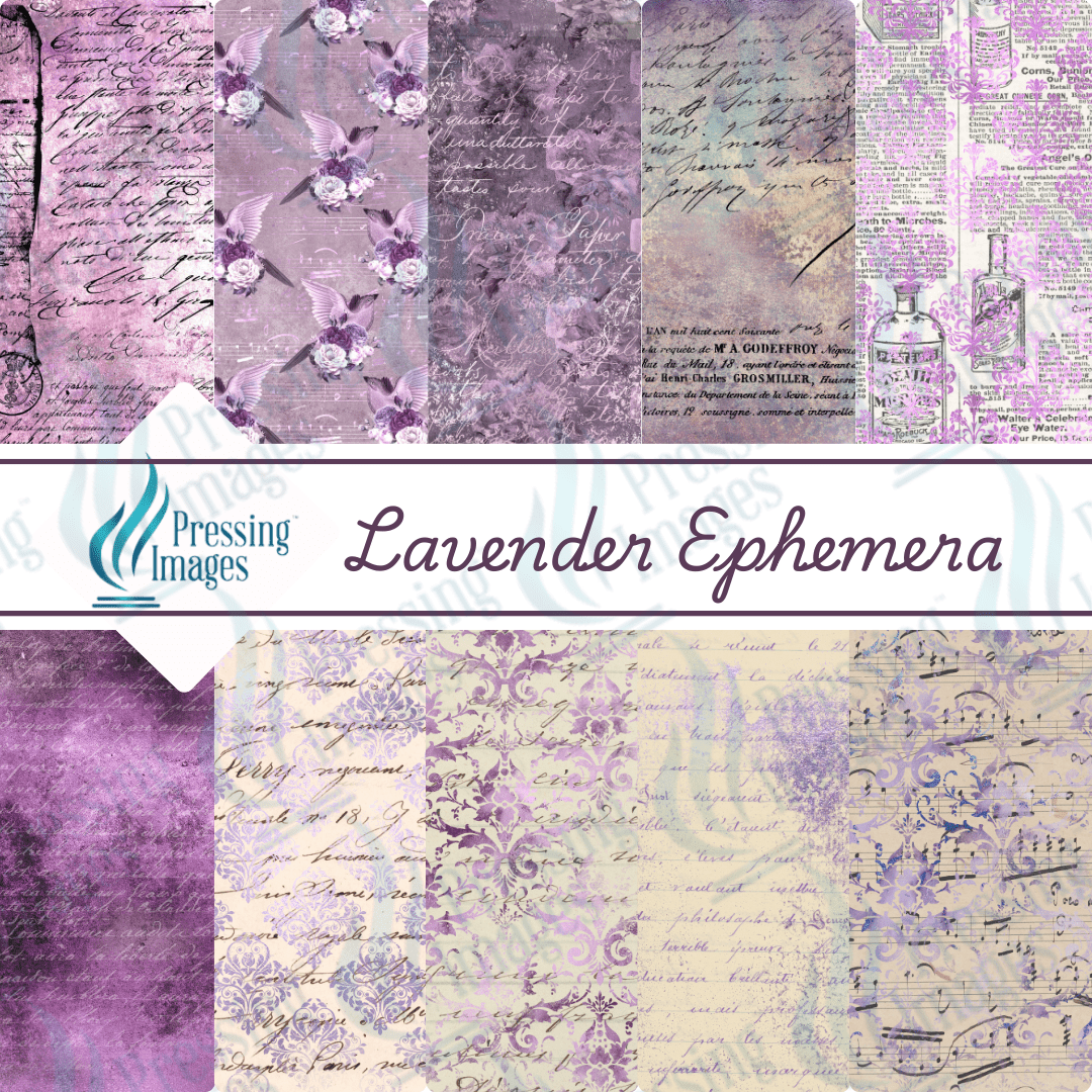 VP 1007 Lavender Ephemera - Pressing Images