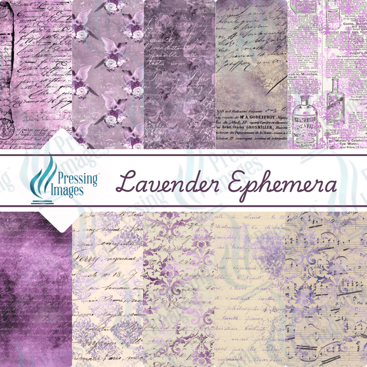 VP 1007 Lavender Ephemera - Pressing Images