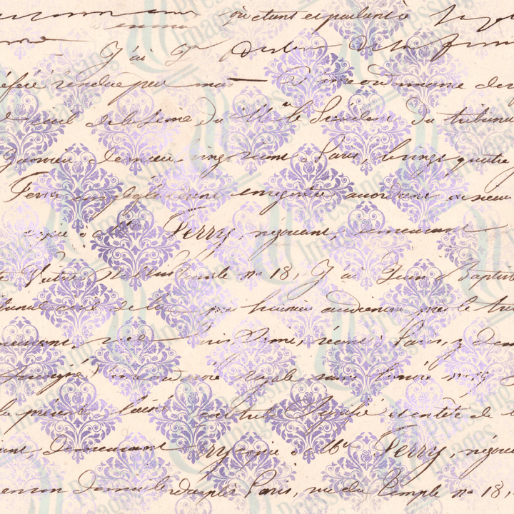 VP 1007 Lavender Ephemera - Pressing Images