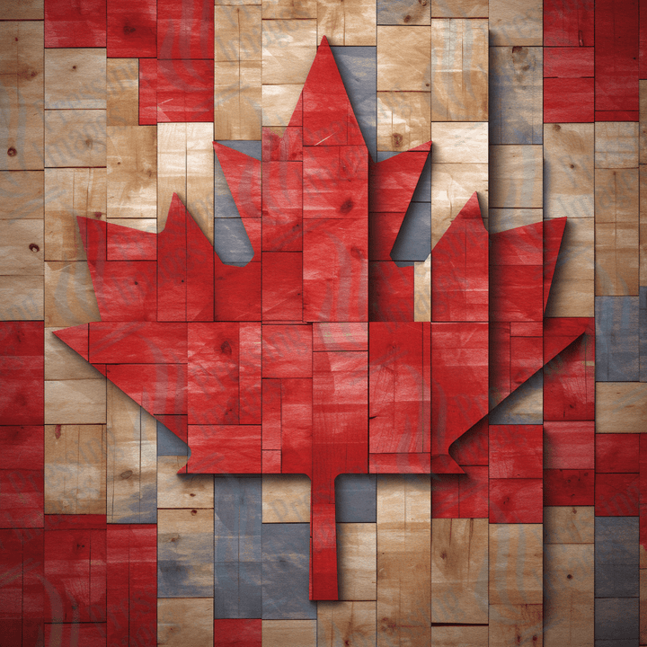 VP 1013 Canada Woodgrain - Pressing Images